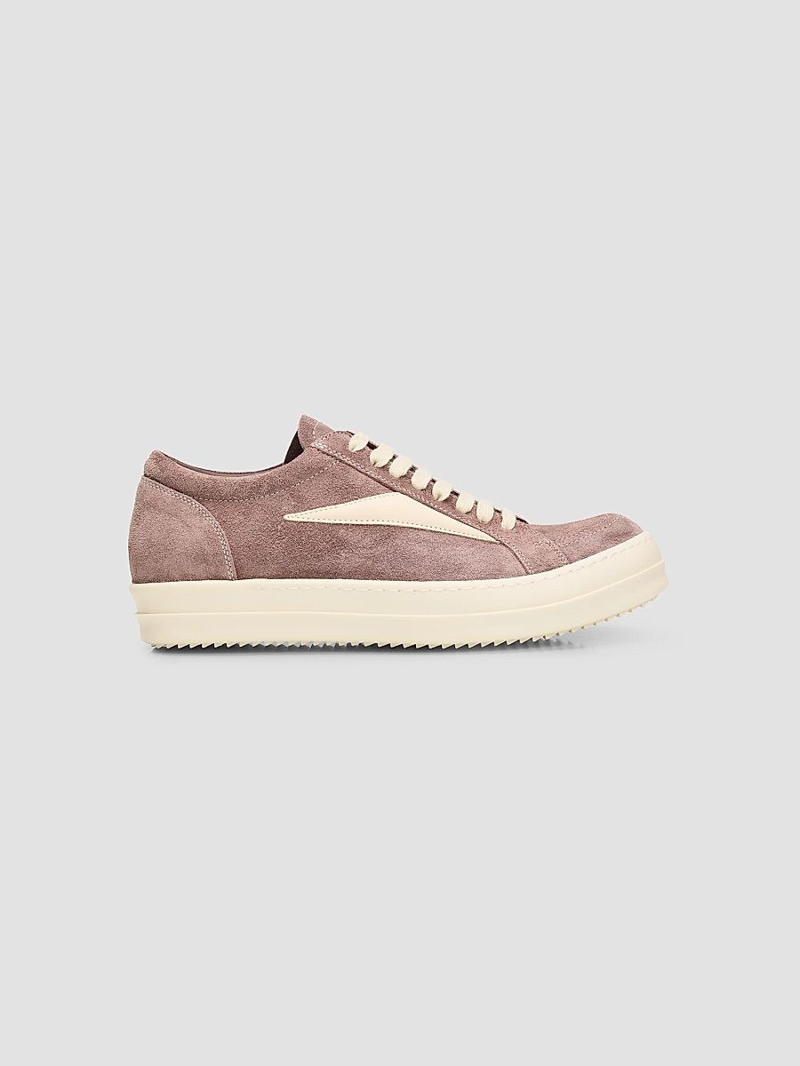 Women's Vintage Suede Low-Top Sneakers - Grape Milk - Size 9.5