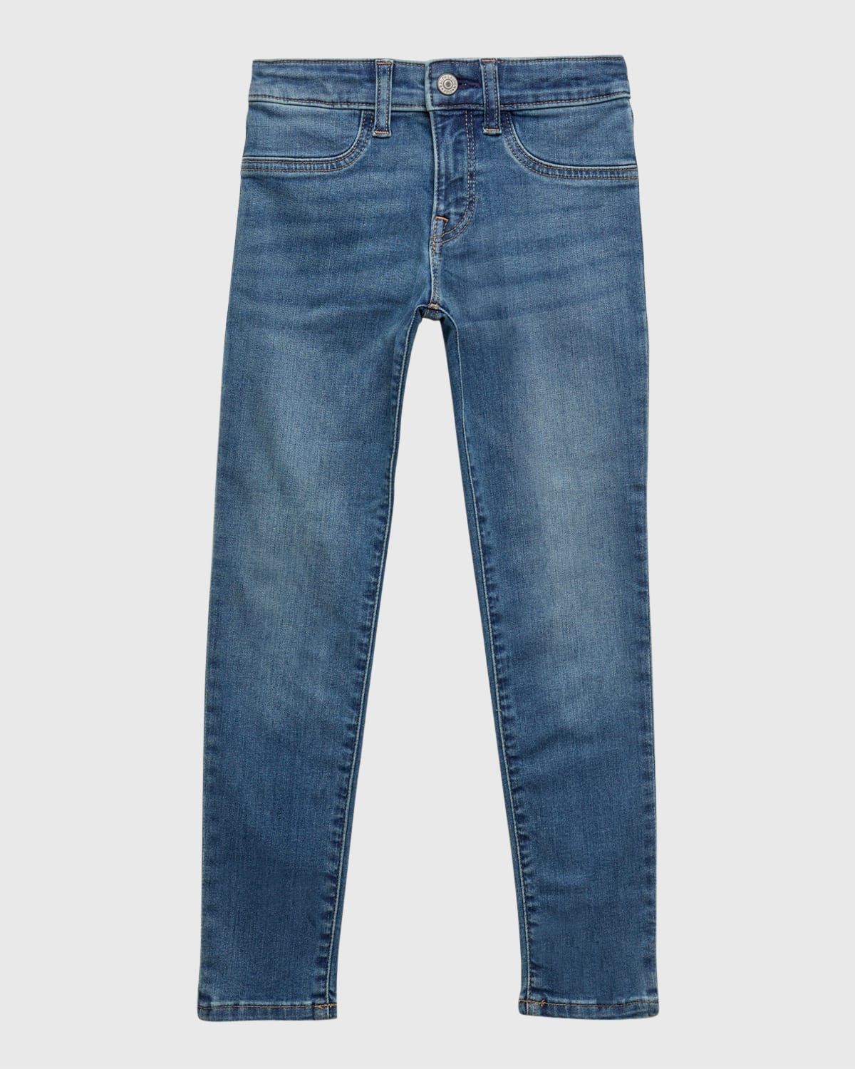 Girl & apos;s Aubrie Light Wash Jeggings, Size 7-14