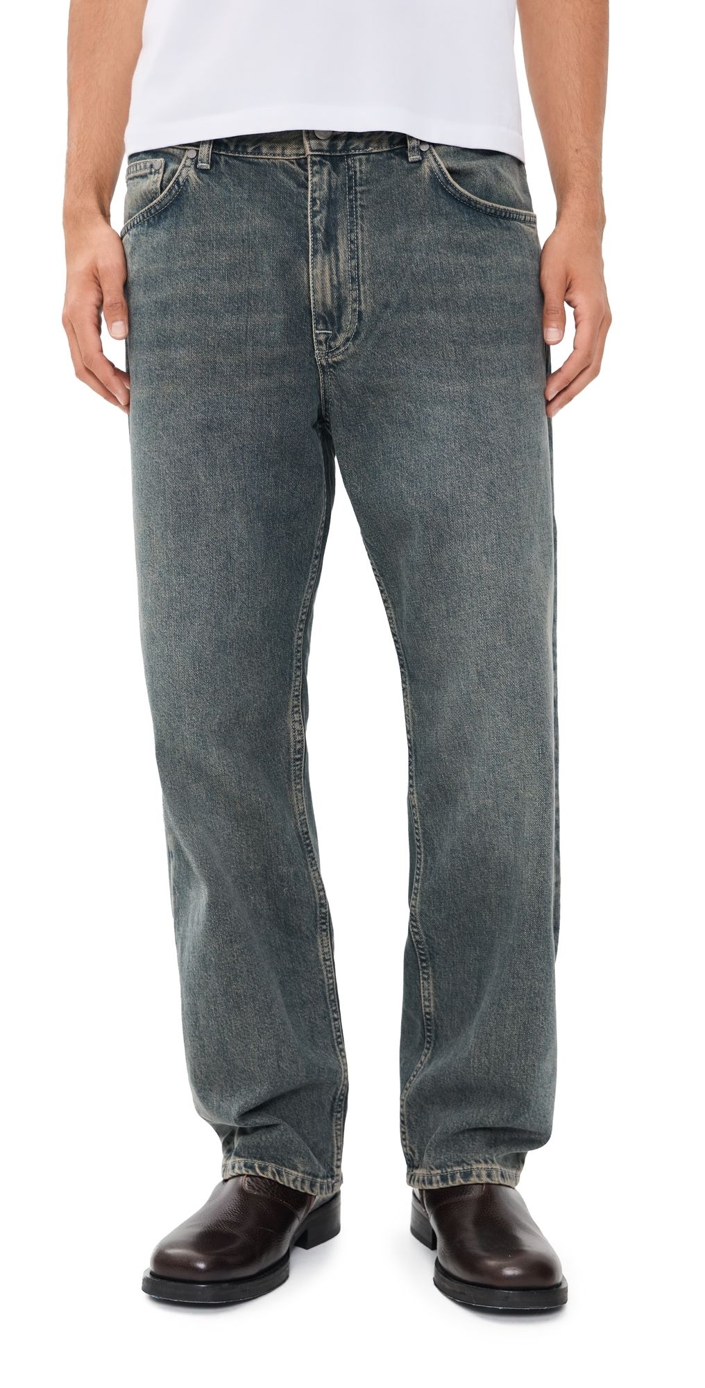 NN07 Otis Relaxed Straight Jeans 32 Mystical Blue 33