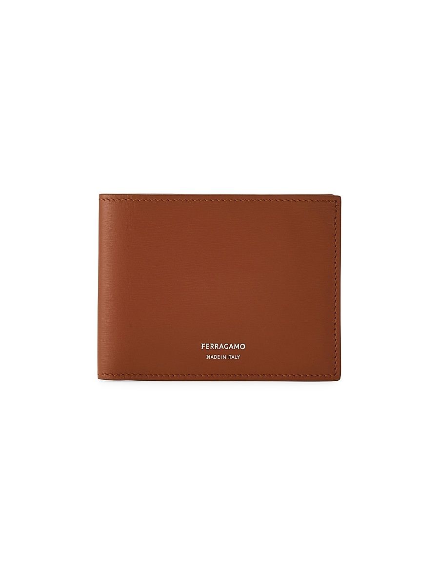 Men's Florence Leather Bifold Wallet - New Cognac