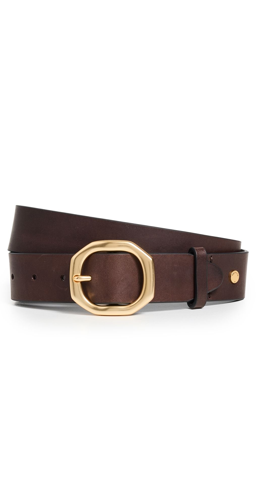 rag & bone Audrey Belt Dark Espresso M