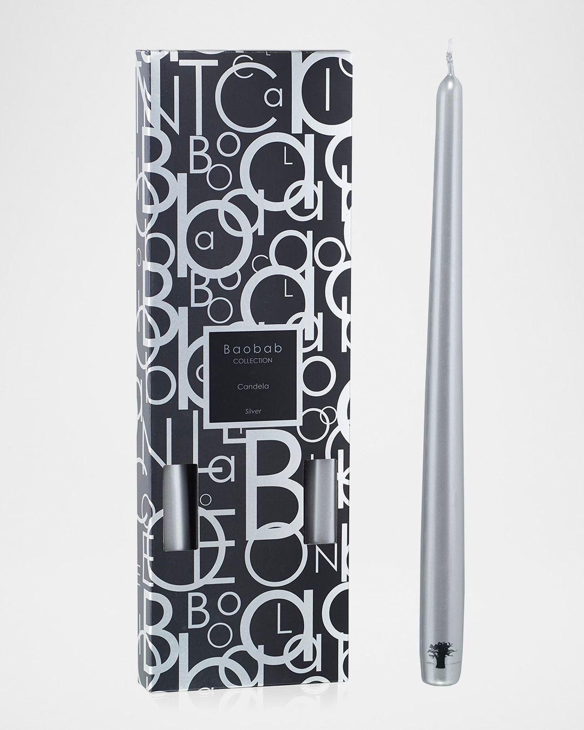 Candela Candlesticks, Silver