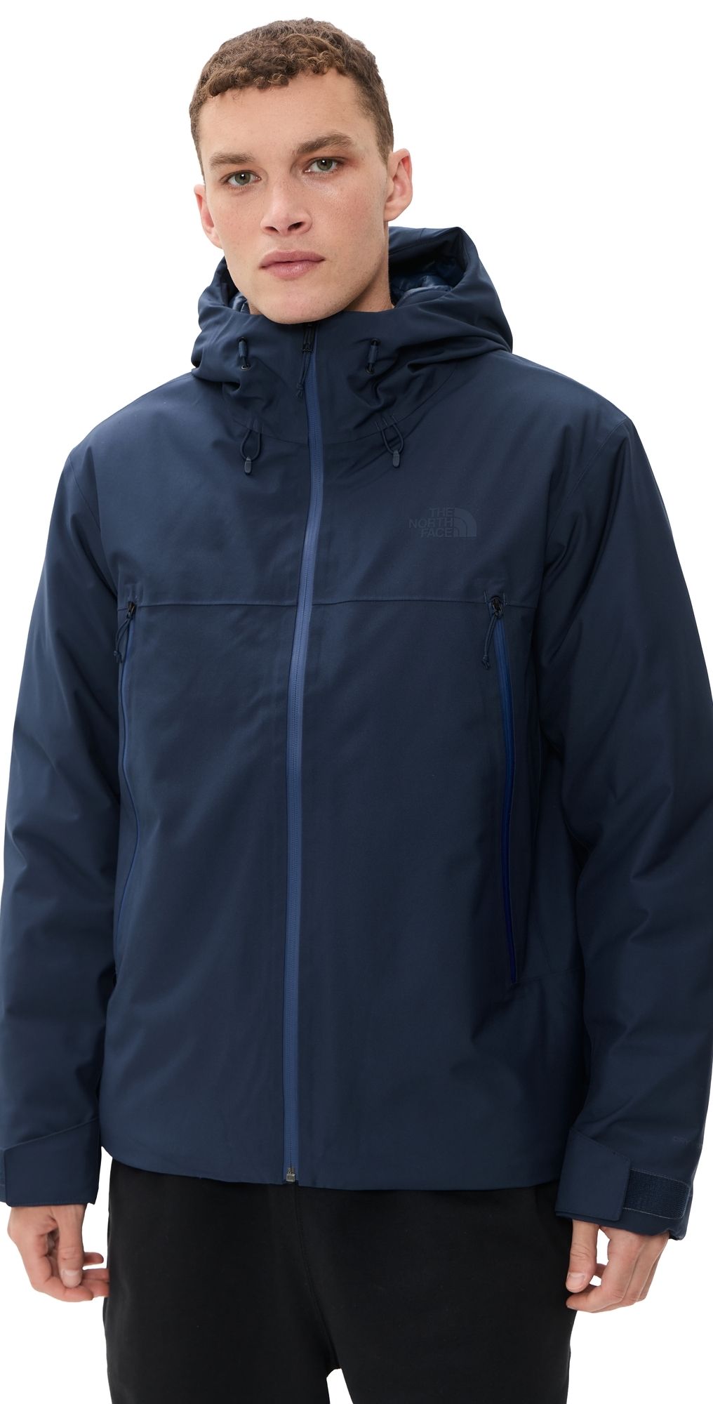 The North Face Mountain Range Down Hooded Jacket Summit Navy XL