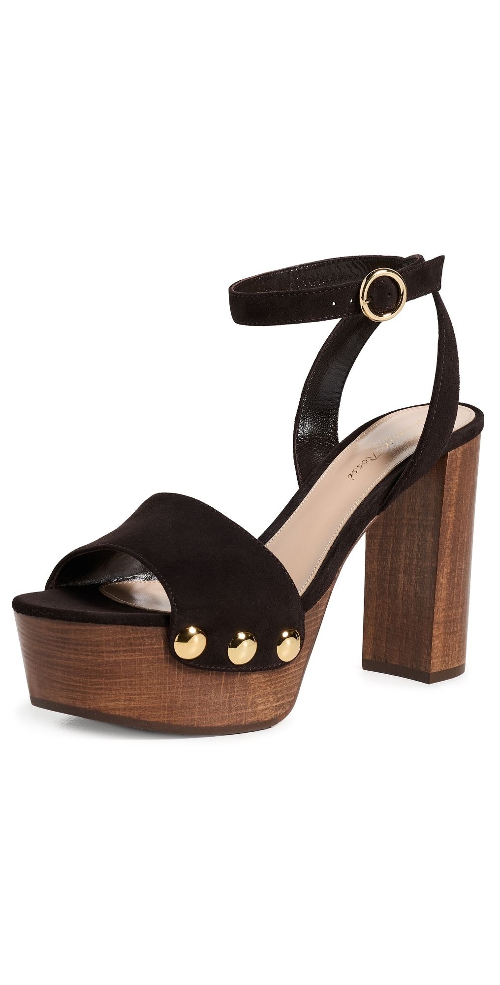 Gianvito Rossi Platform Sandals Moka 37.5