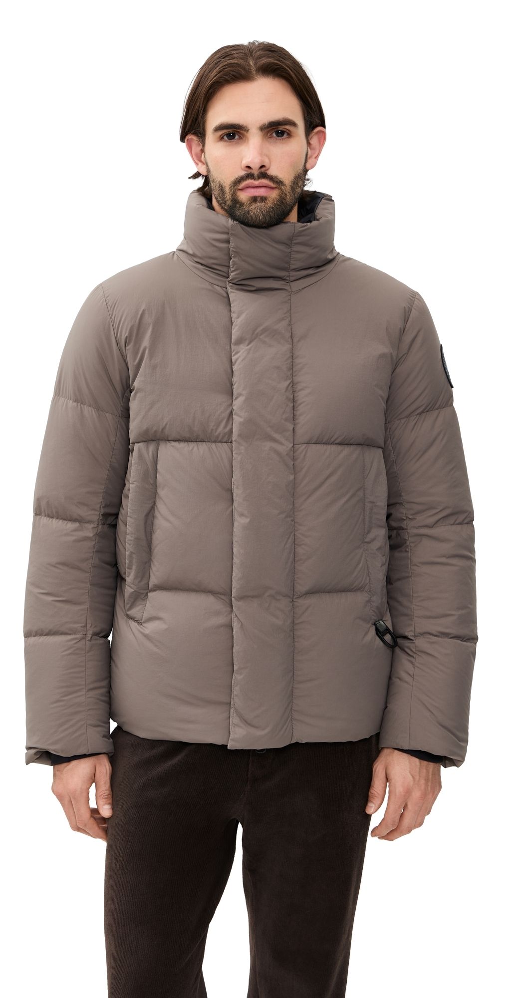 Canada Goose Everett Puffer Jacket Taupe Grey M