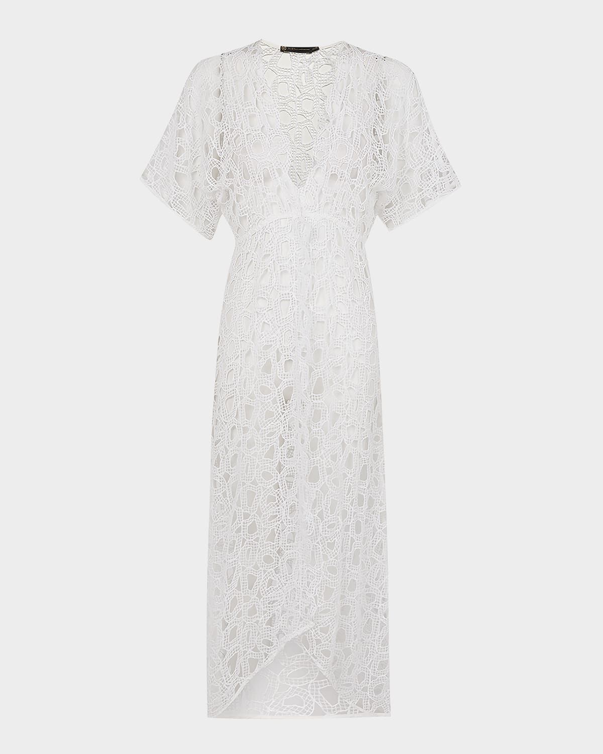 Eyelet Arie Long Coverup