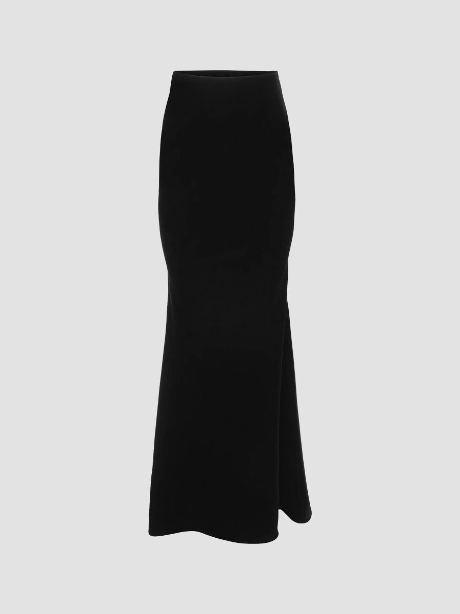 Carolina Herrera Women's Chalet Trumpet Floor-Length Skirt - Black - Size 14