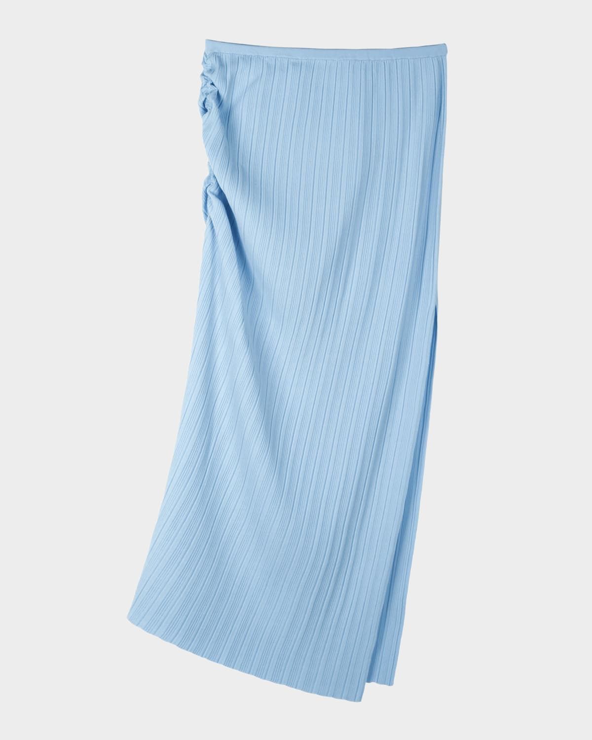 Hazel Ribbed Midi Skirt