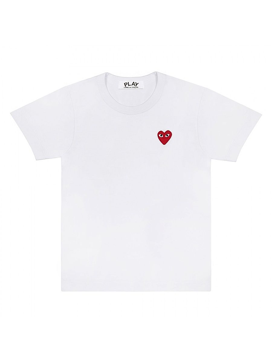 Women's Classic Heart T-Shirt - White - Size XS