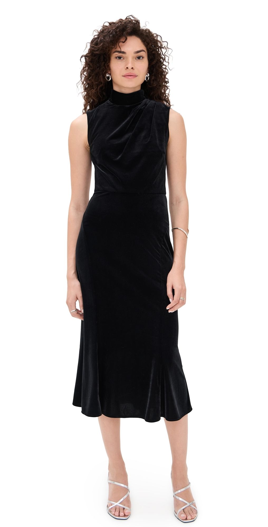 Shoshanna Audrey Dress Jet 4