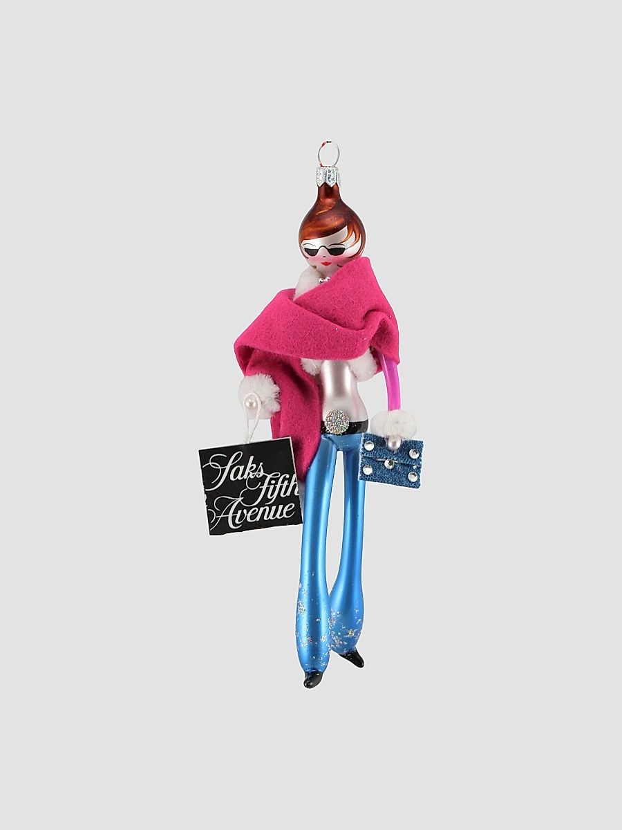 Soffieria De Carlini Lady In A Stole Ornament