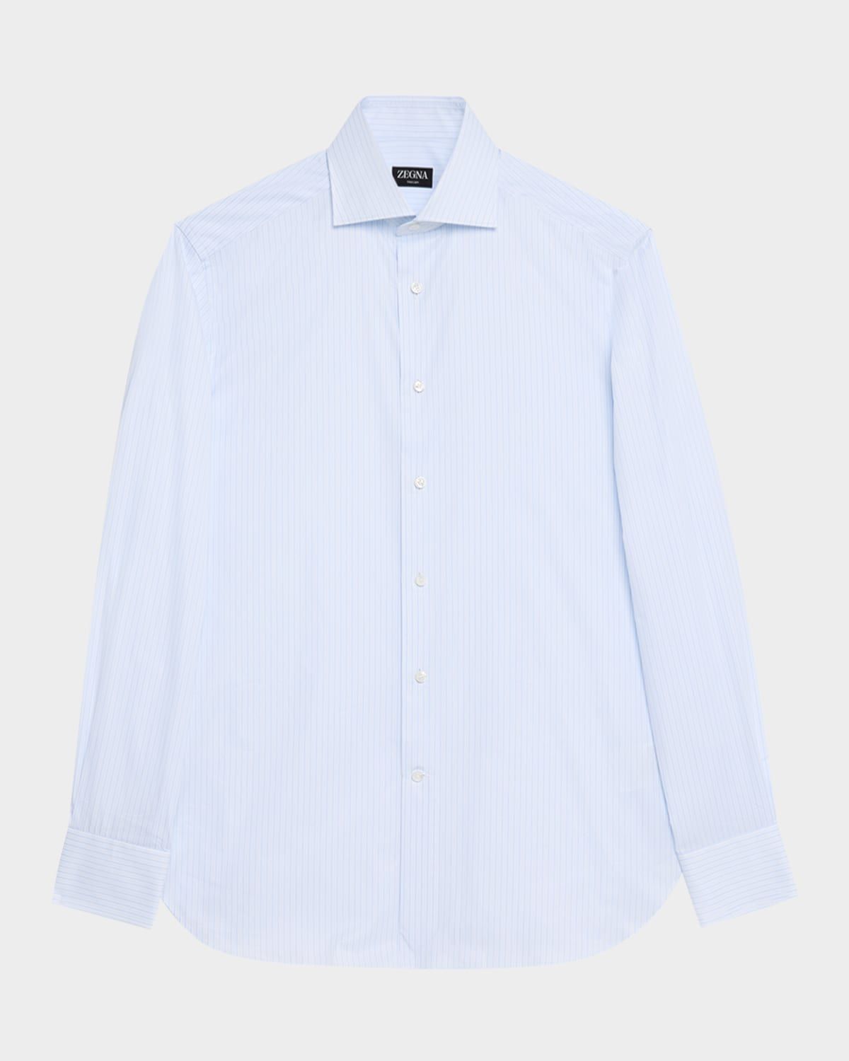Men & apos;s Trecapi Cotton Multi-Stripe Dress Shirt