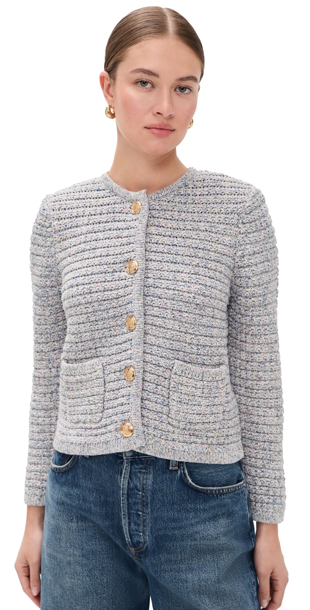 ba & sh Guspa Cardigan Multico 1