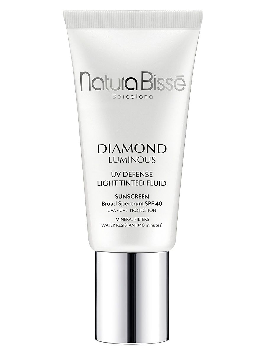 Women's Diamond Luminous UV Defense Light Tinted Fluid Sunscreen SPF 40