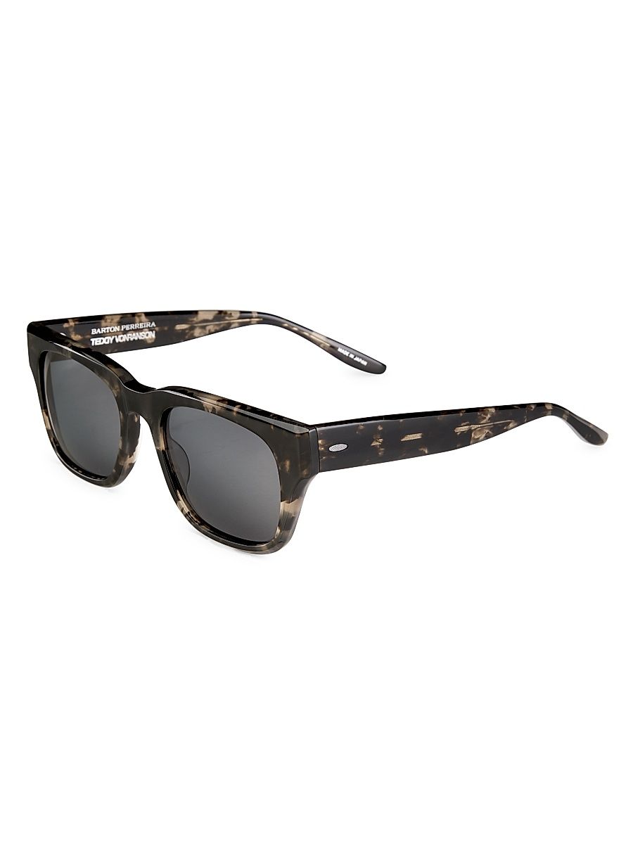 Men's Barton Perreira x Teddy Vonranson 55MM Sunglasses - Black