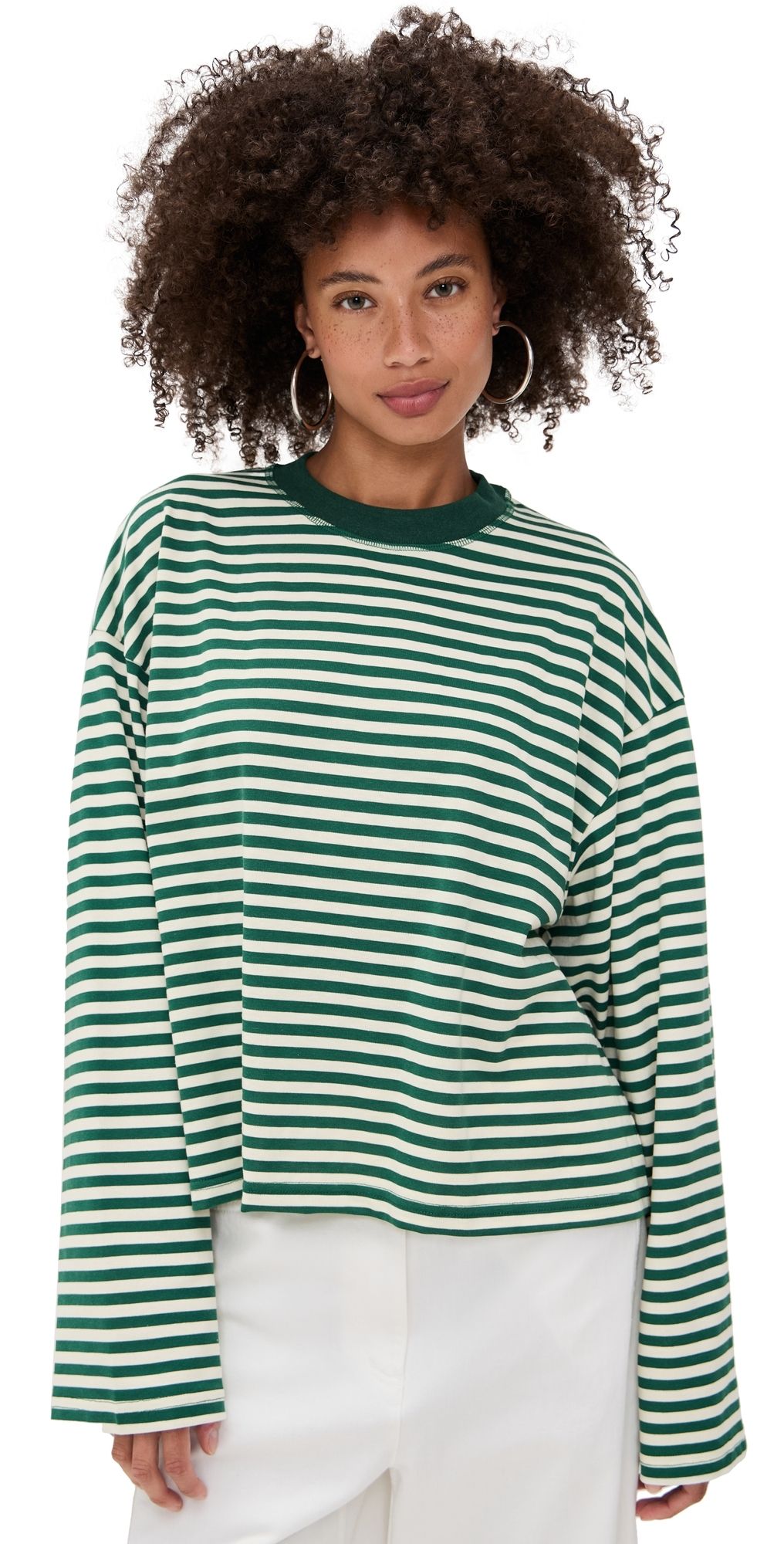 Lioness Bloom Long Sleeve Navy Stripe L