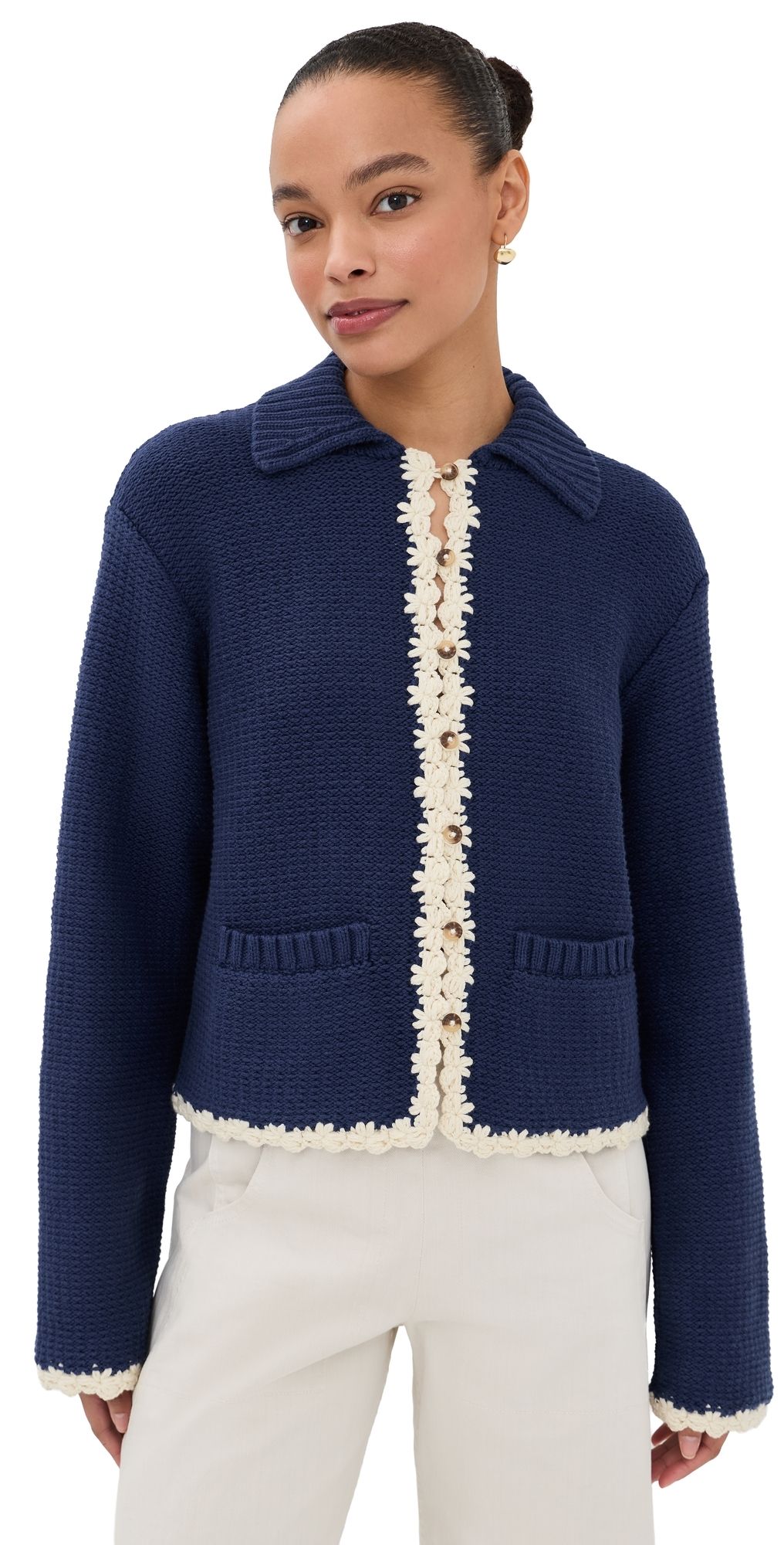 Ciao Lucia Reyla Cardigan Midnight XXS