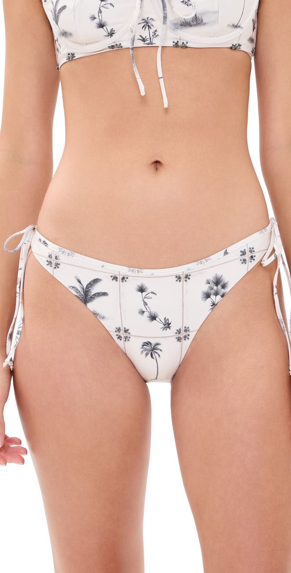Agua by Agua Bendita Ocaso Arena Bikini Bottoms Multicolor M