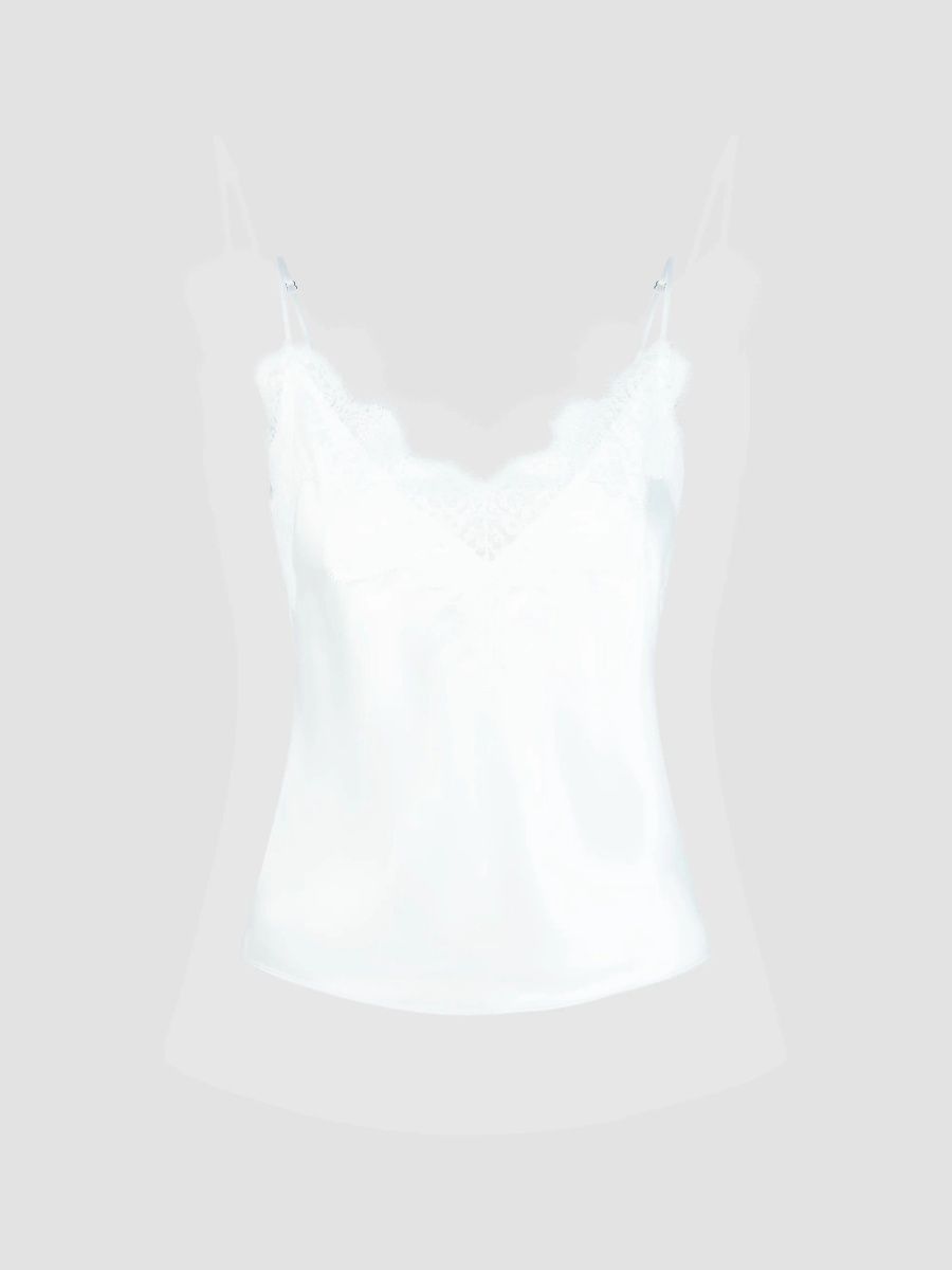 Hill House Home Women's The Gracie Top - Ivory - Size XXXS