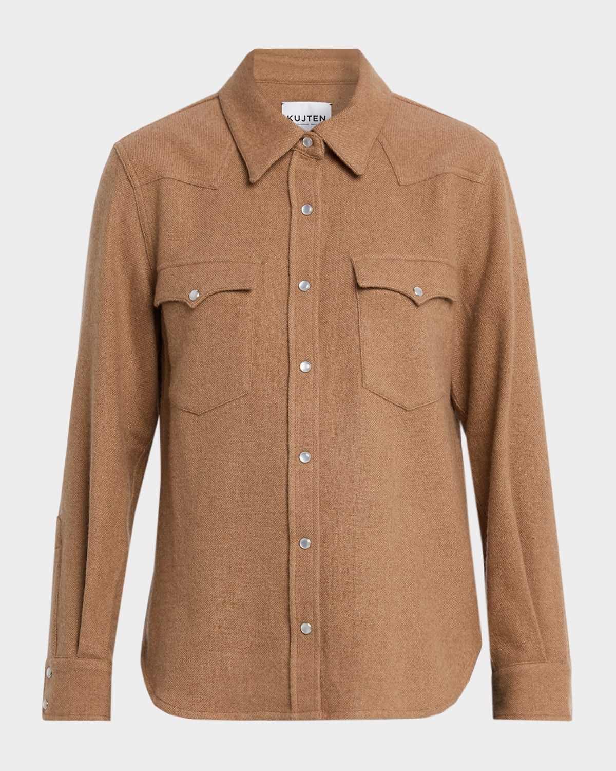 Plain Cashmere Lumber Shirt
