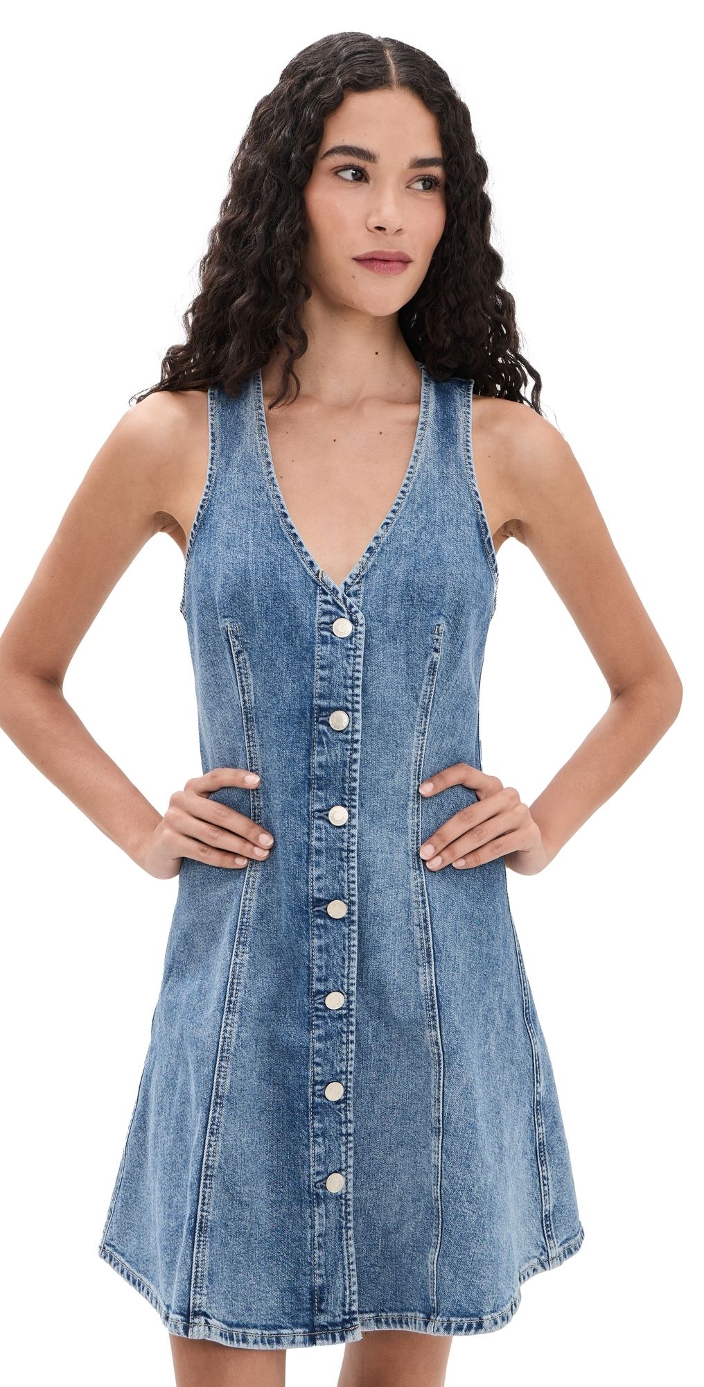 RAILS Anaheim Denim Dress Heritage Blue XL