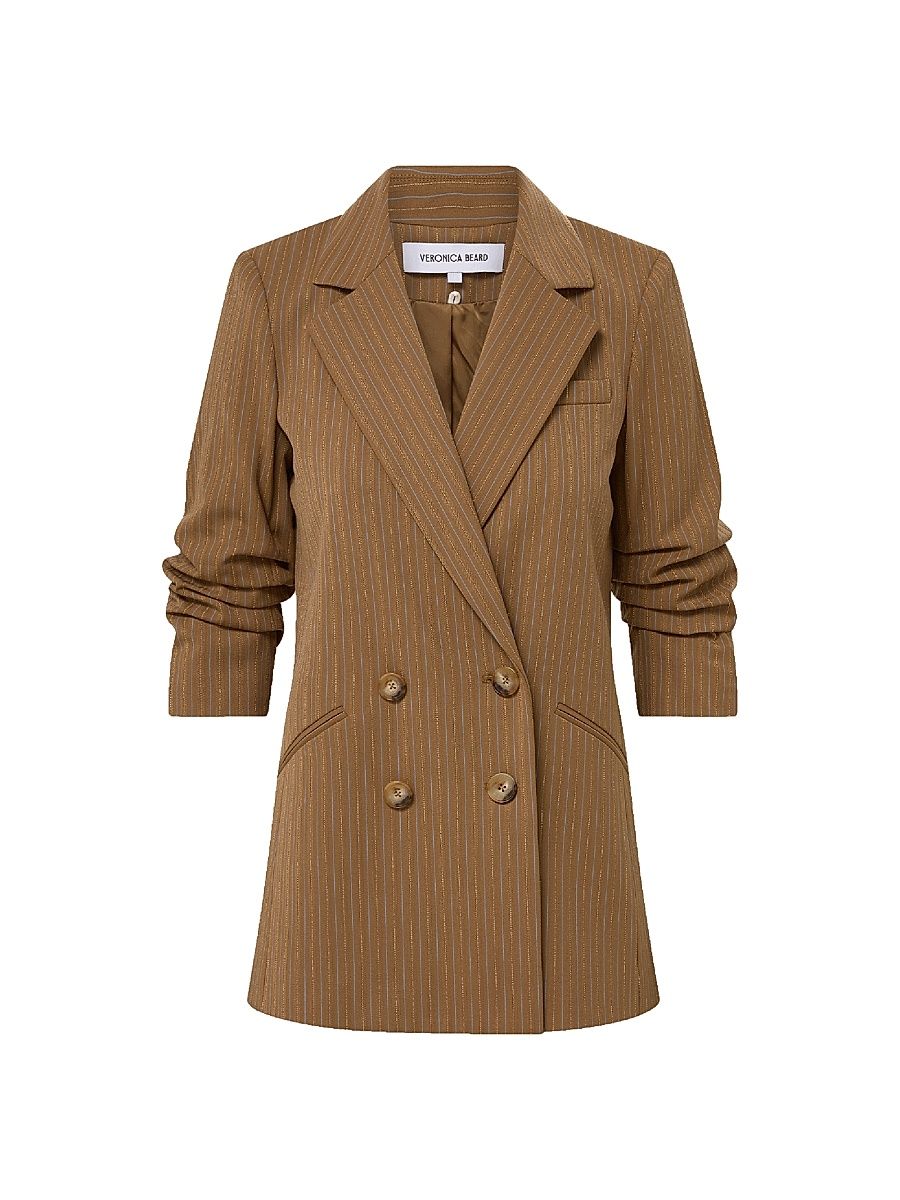 Women's Rupert Dickey Striped Jacket - Dove Multi - Size 16