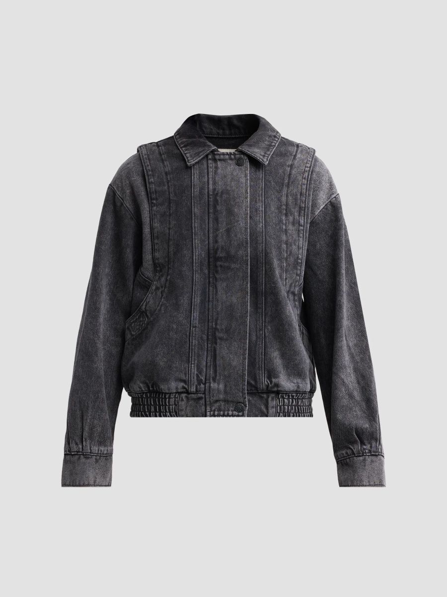 Mother Women's The Wing Ding Cotton-Blend Jacket - Burnt Toast - Size XL