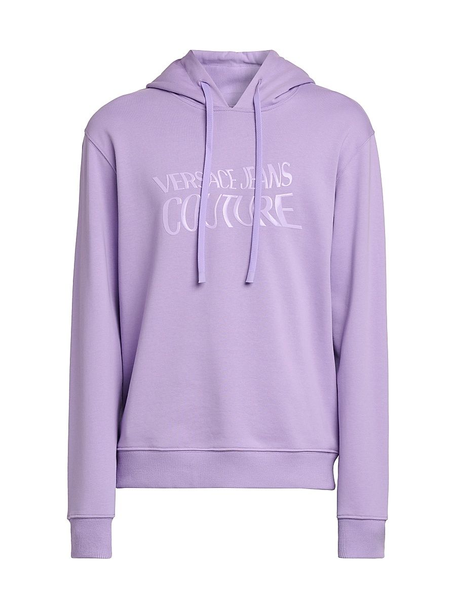 Men's Logo Hooded Sweatshirt - Lilac - Size XXL