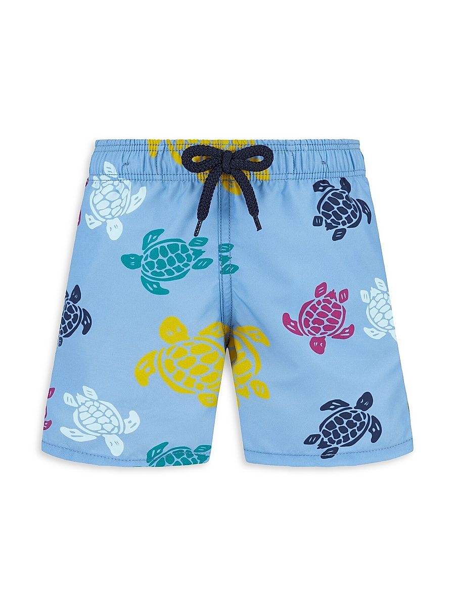 Little Boy's & Boy's Turtle Swim Trunks - Divin - Size 10