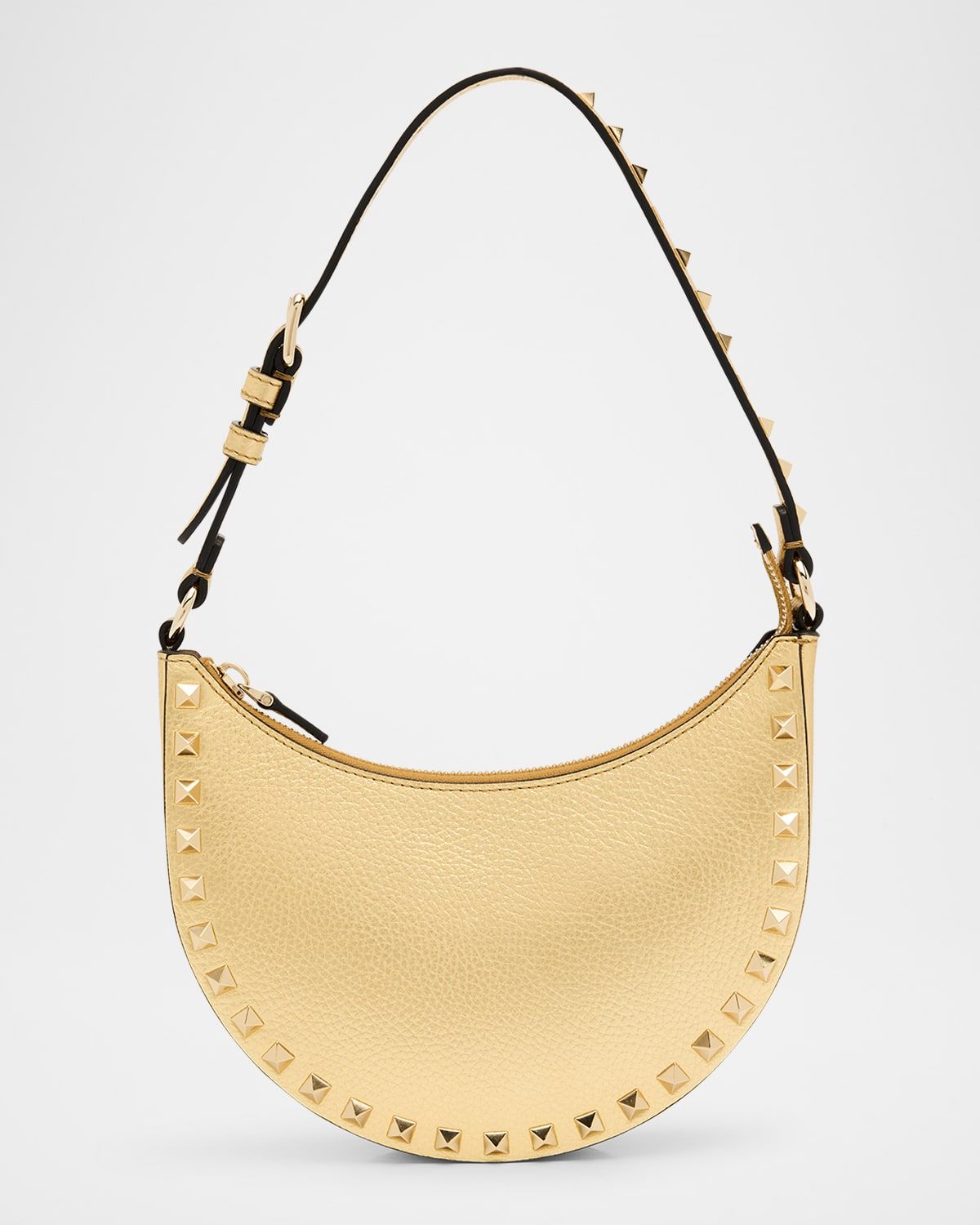 Rockstud Mini Leather Shoulder Bag