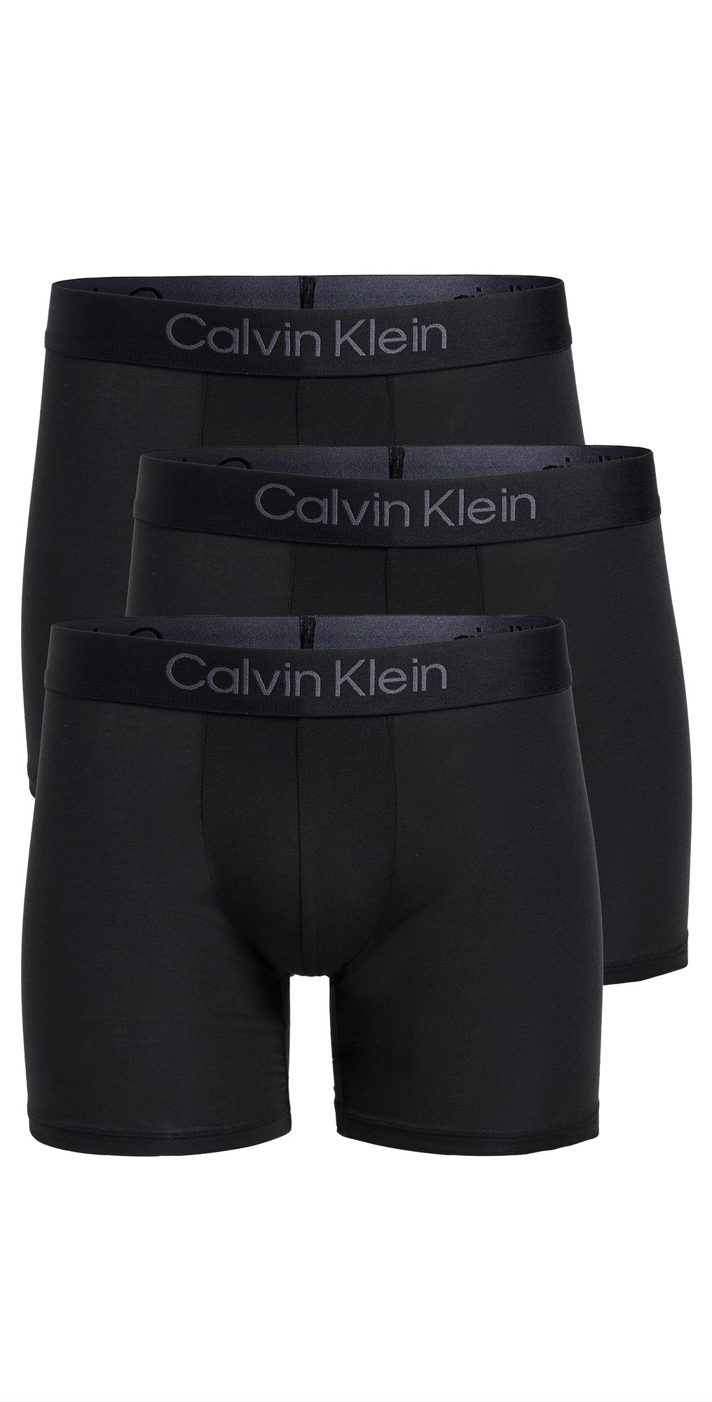 Calvin Klein Underwear Ultra Soft Modal Boxer Briefs 3 Pack Black M