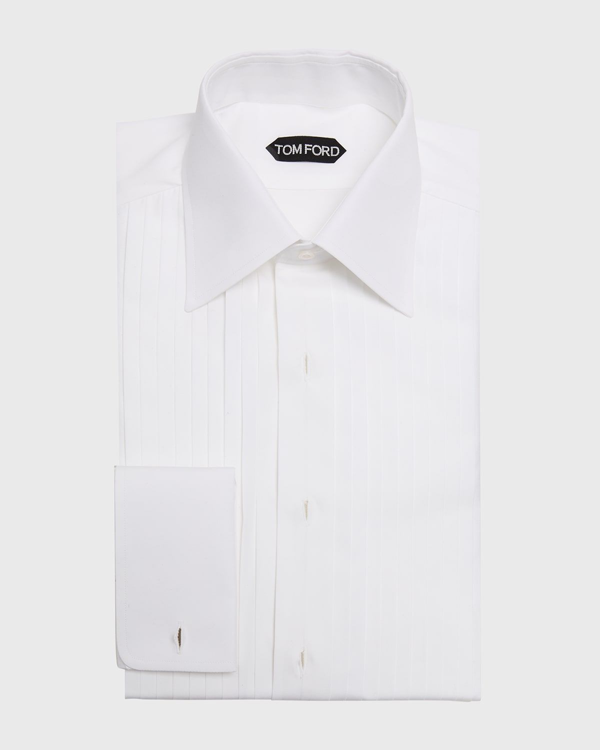 Men & apos;s Cotton Plisse Dress Shirt