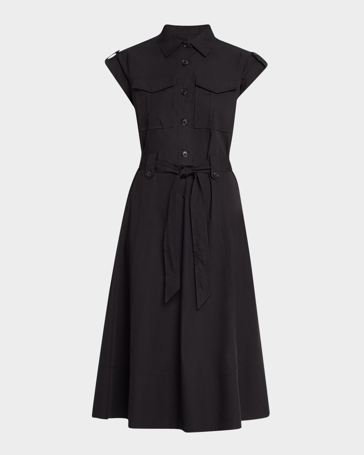 Kayla Belted Midi Shirtdress