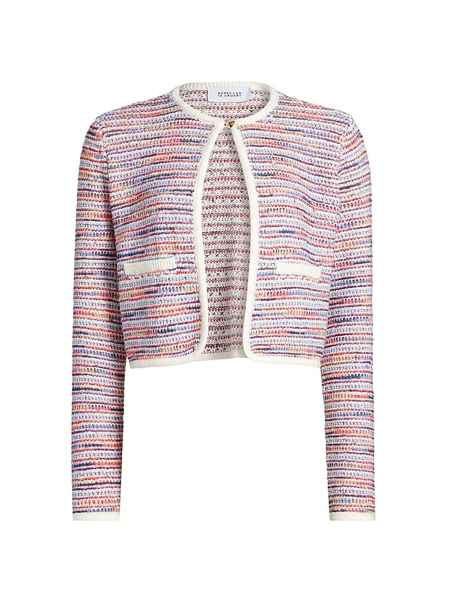 Women's Findley Space-Dyed Cardigan - Raspberry Multi - Size XXL
