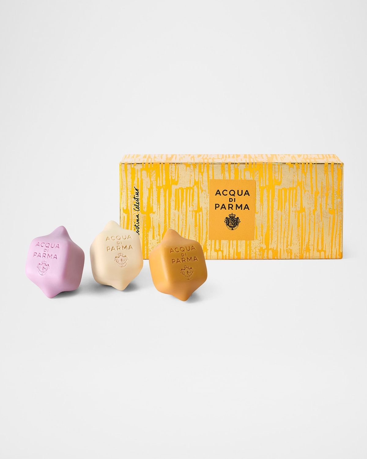 Blu Mediterraneo 3-Piece Mini Fruttini Citrus Soaps Gift Set