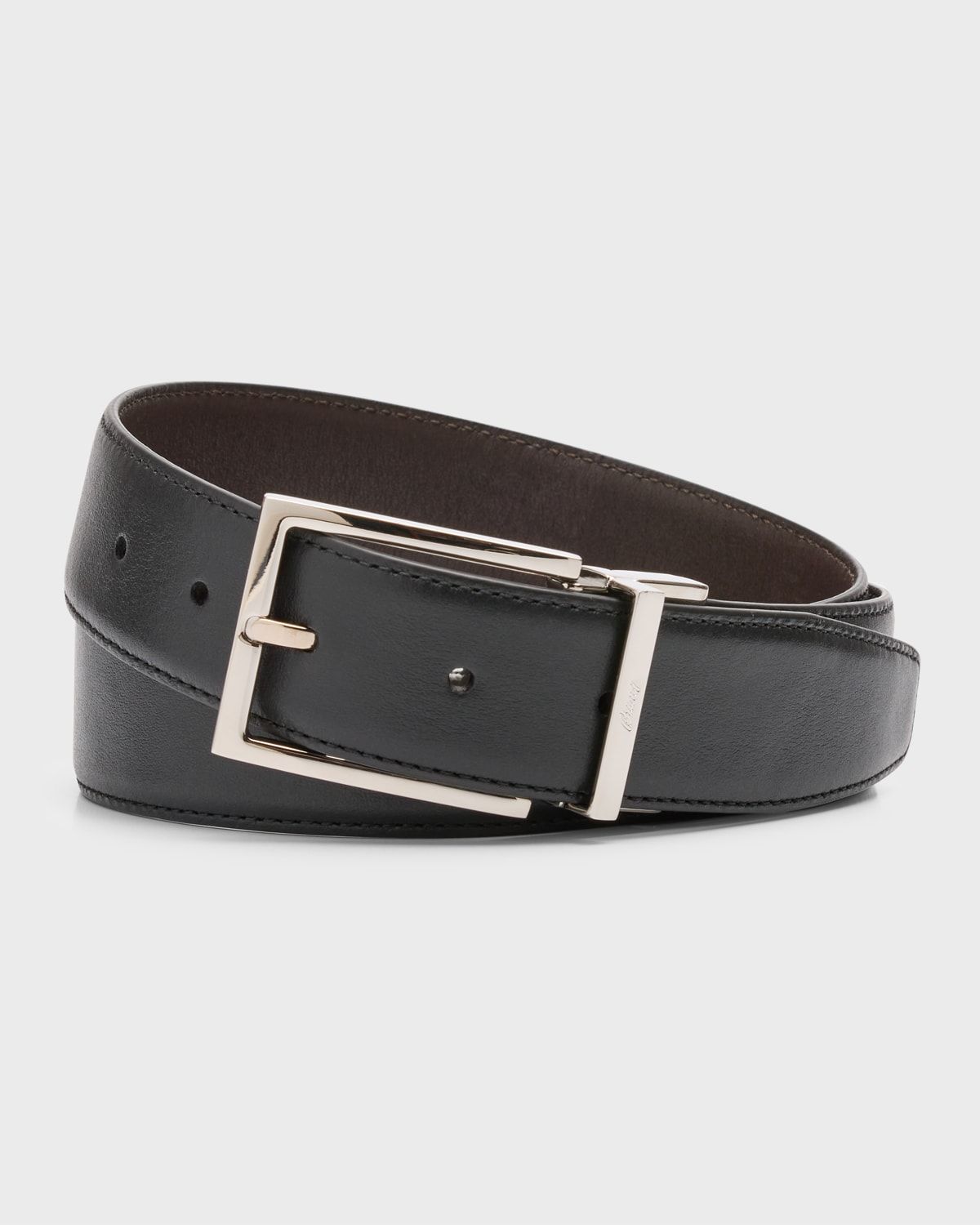 Men & apos;s Twist Buckle Reversible Belt