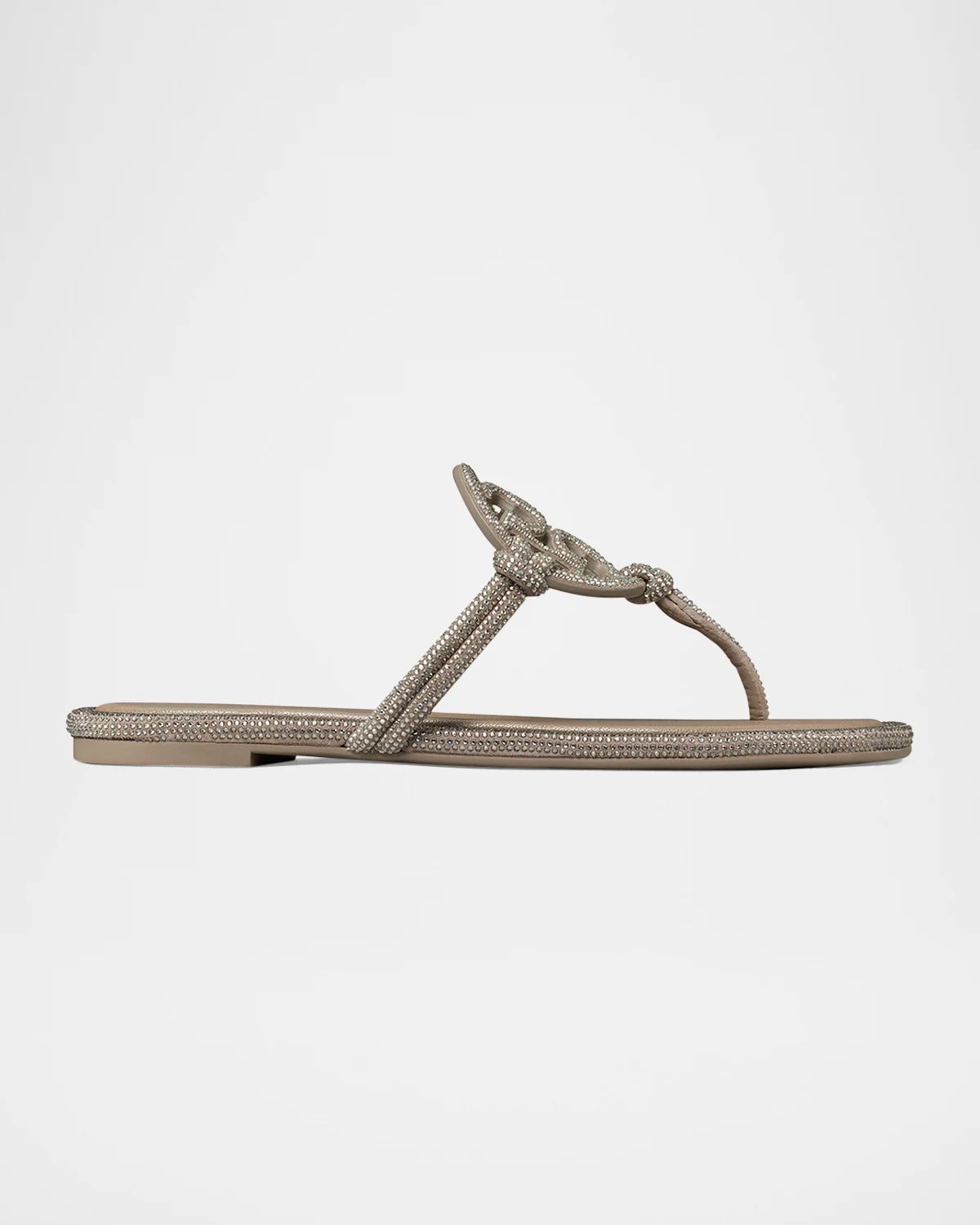 Miller Pave Logo Thong Sandals