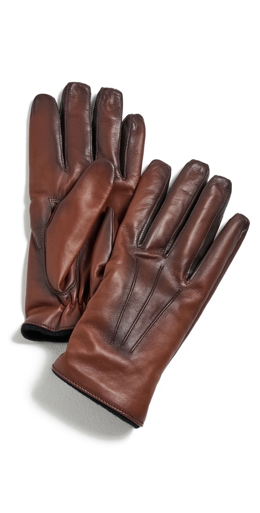 Paul Smith Spray Gloves Chocolate M