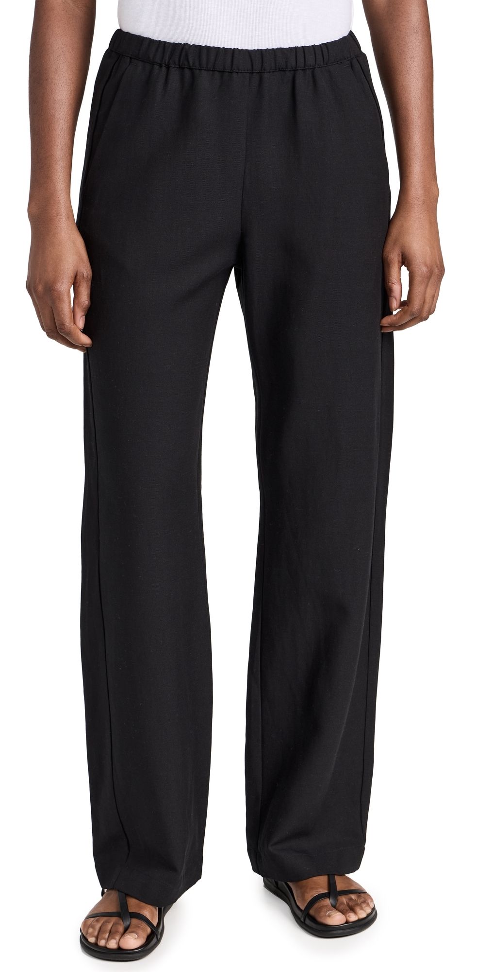 Enza Costa Twill Everywhere Pants Black 0