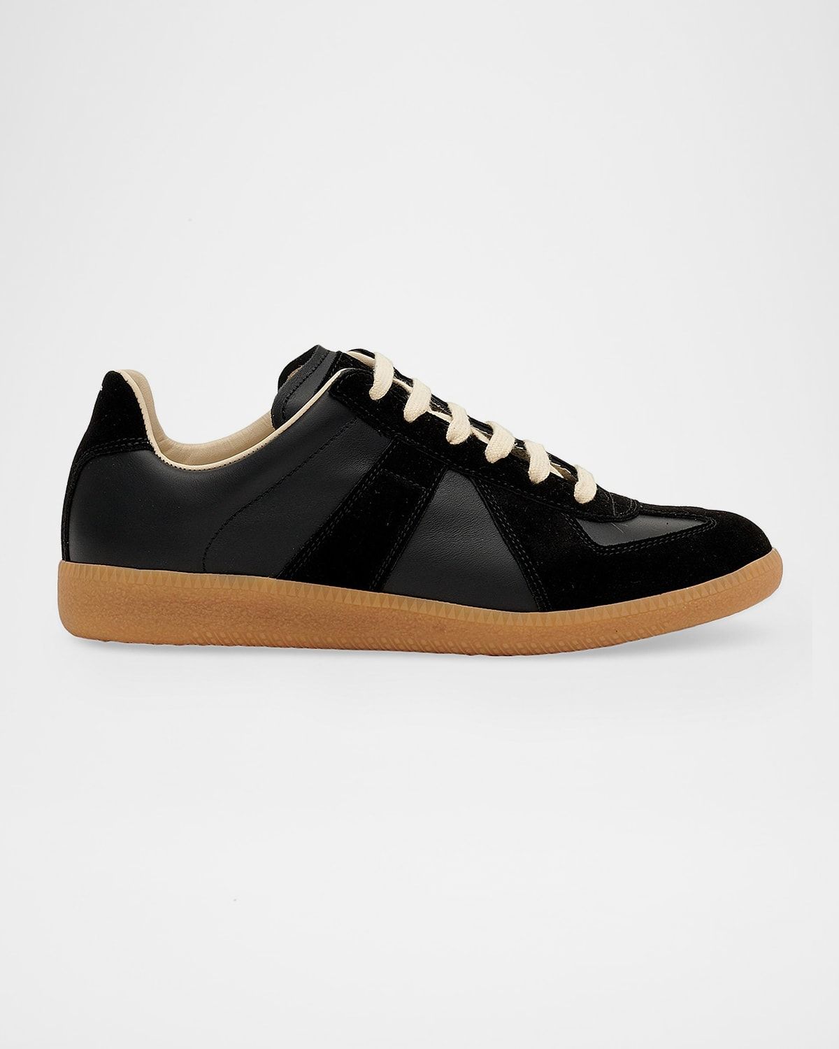 Replica Suede & Leather Sneakers