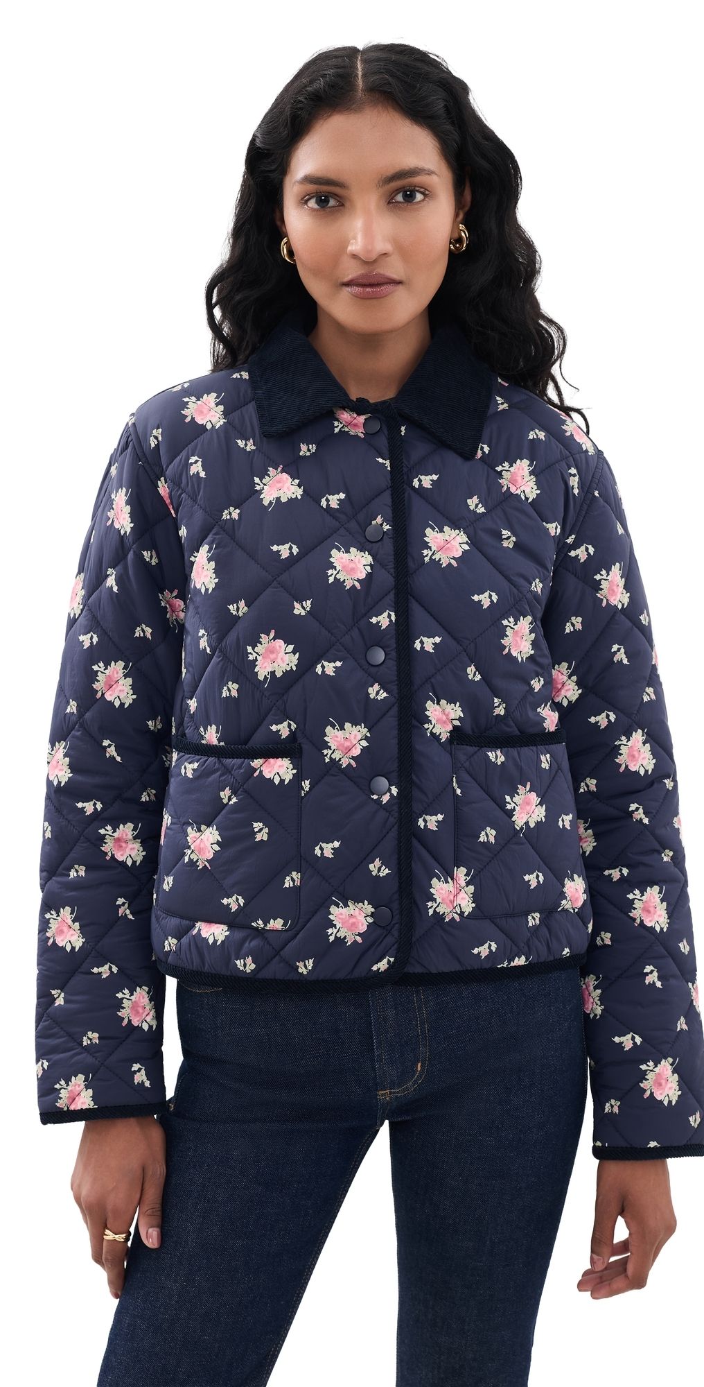 LoveShackFancy Norinda Jacket Inkwash M