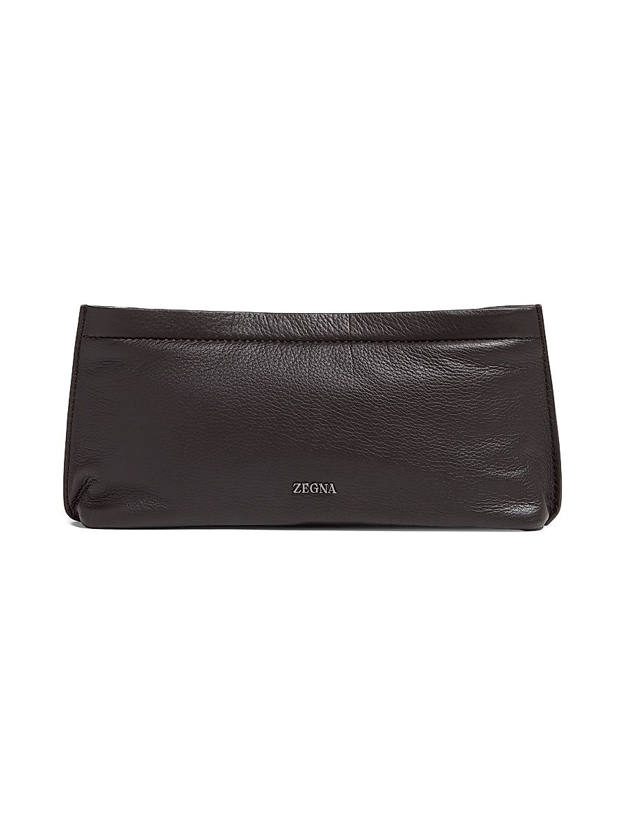 Men's Secondskin Pouch - Dark Brown