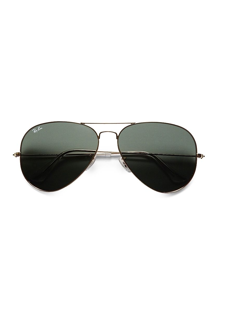 Women's RB3025 62MM Original Aviator Sunglasses - Gold Green