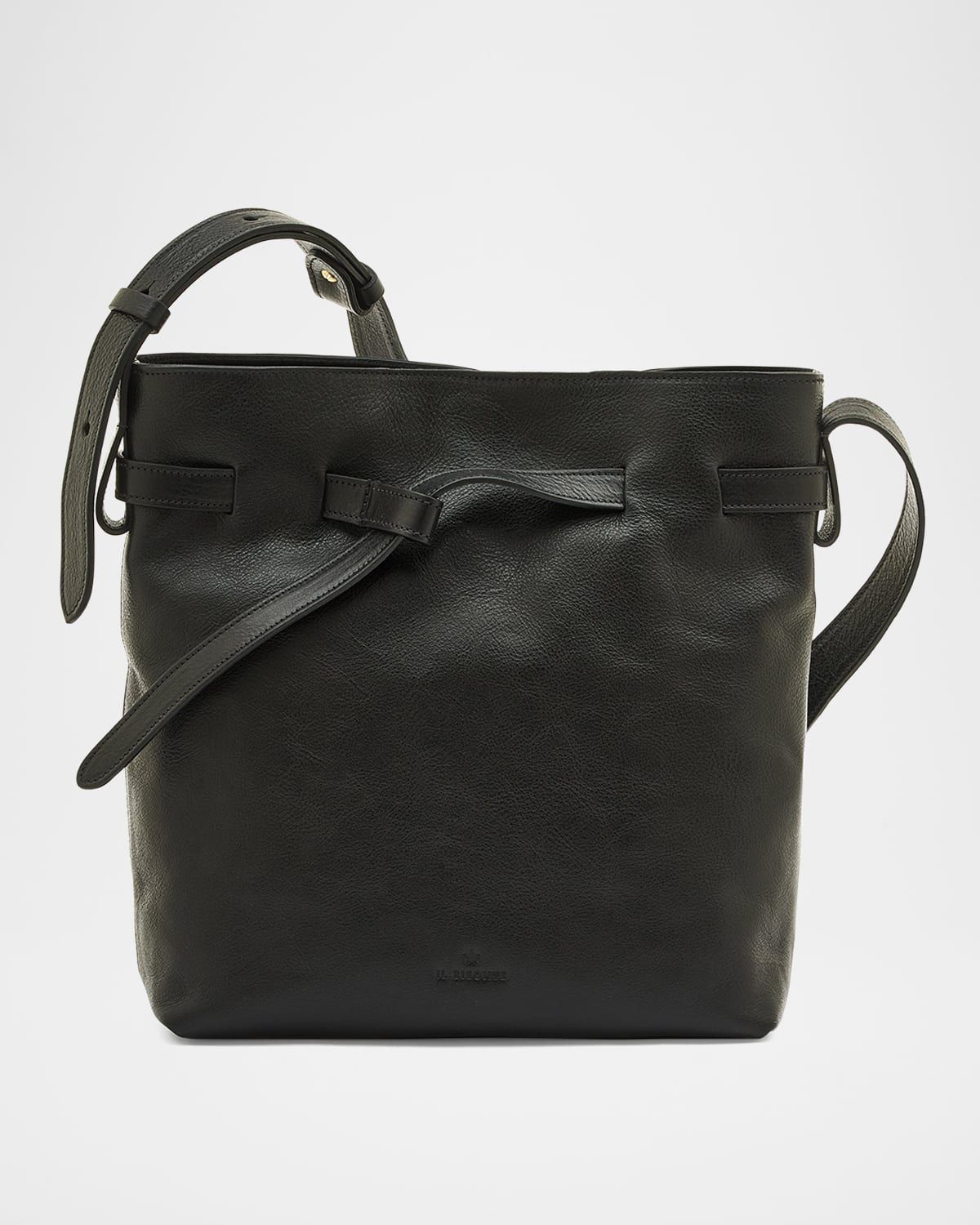 Elisa Leather Bucket Bag