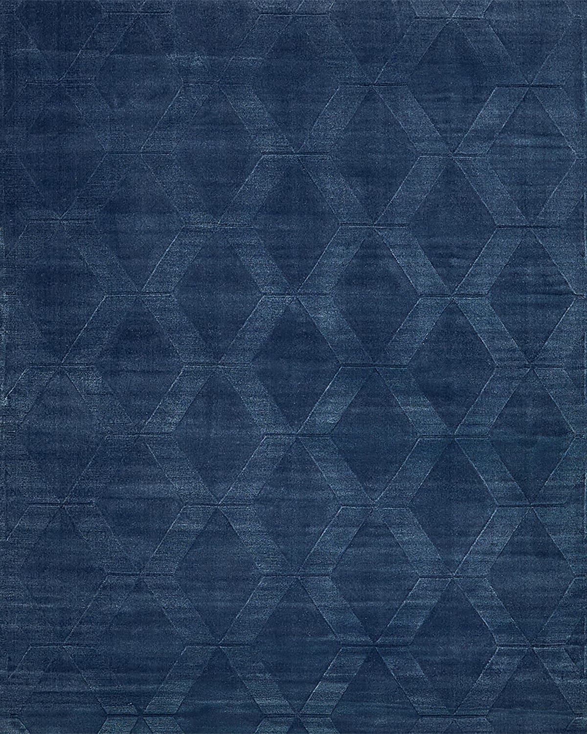 Brunello Hand-Loomed Navy Rug