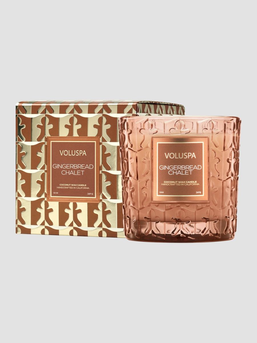Voluspa Gingerbread Chalet Classic Candle