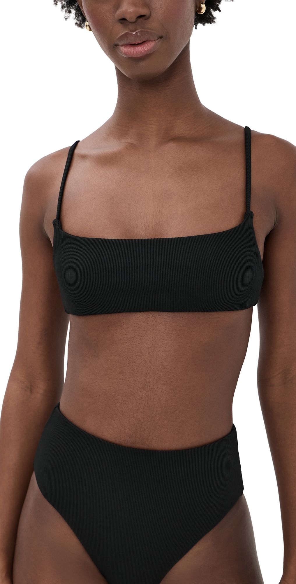 LSPACE Presley Top Black M