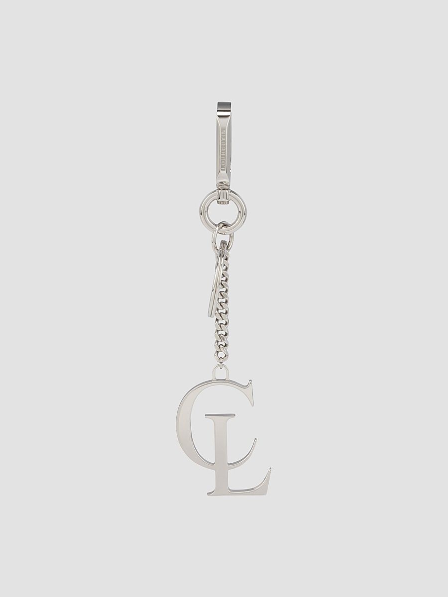 Christian Louboutin Men's Metal Keychain - Silver