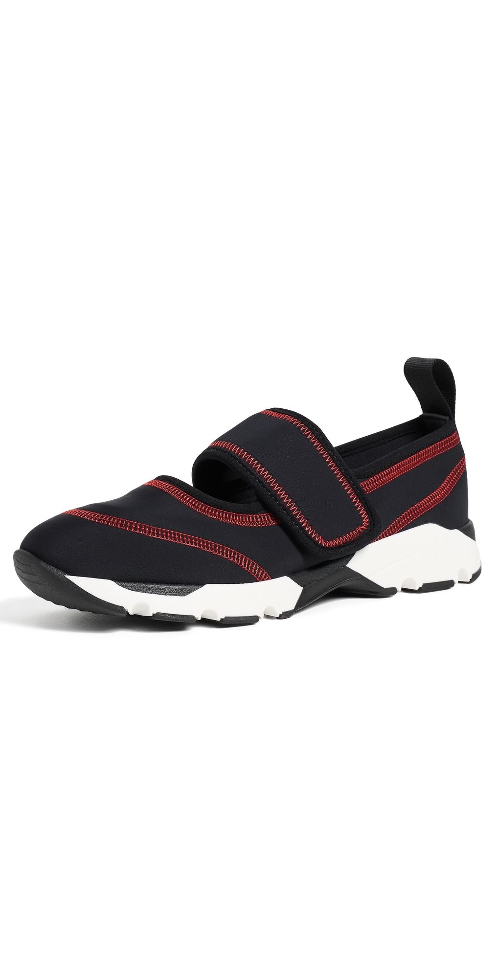 Marni Mary Jane Sneakers Black/Red 36