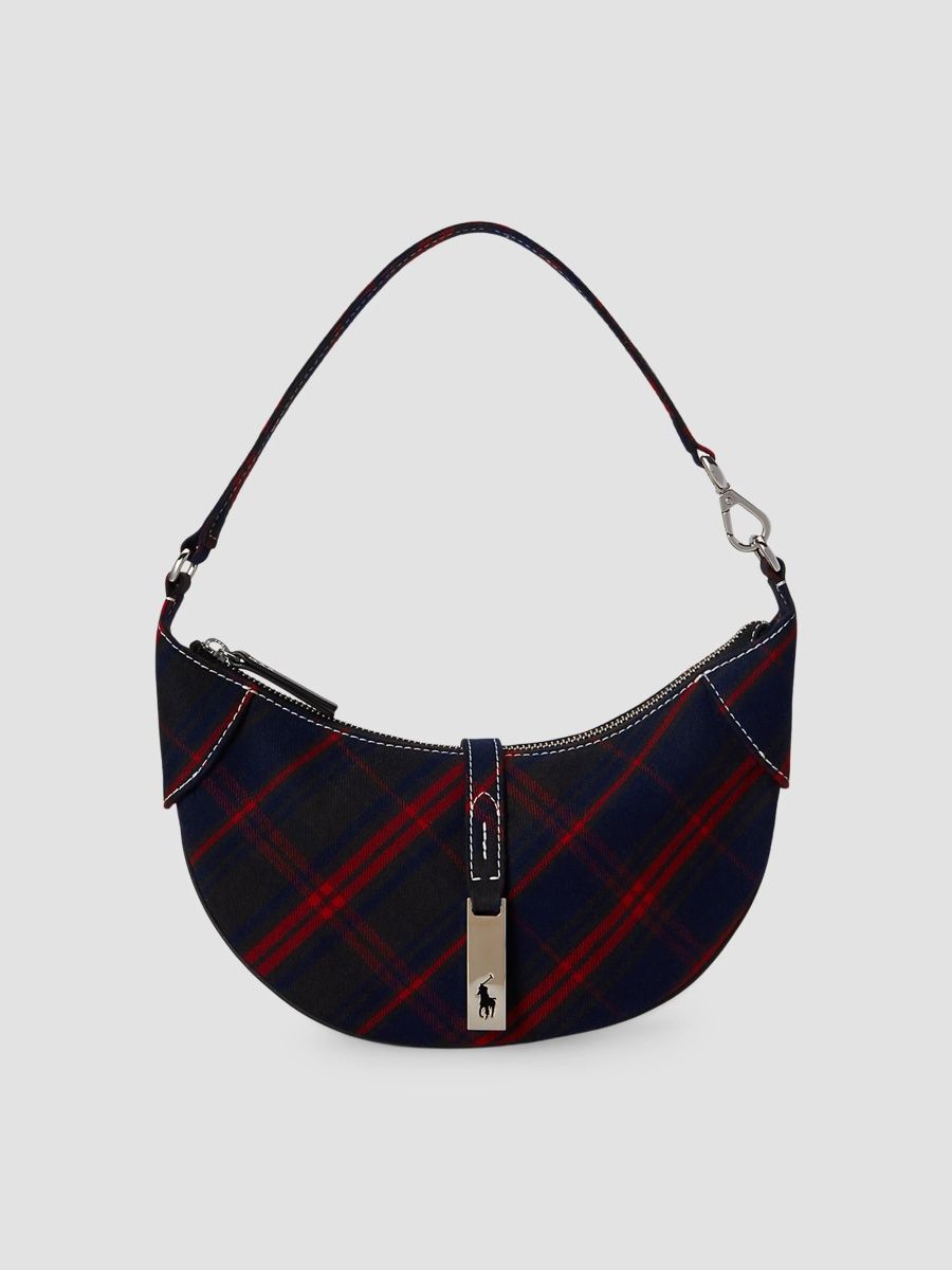 Polo Ralph Lauren Women's Polo ID Mini Plaid Twill Shoulder Bag - Multi Plaid